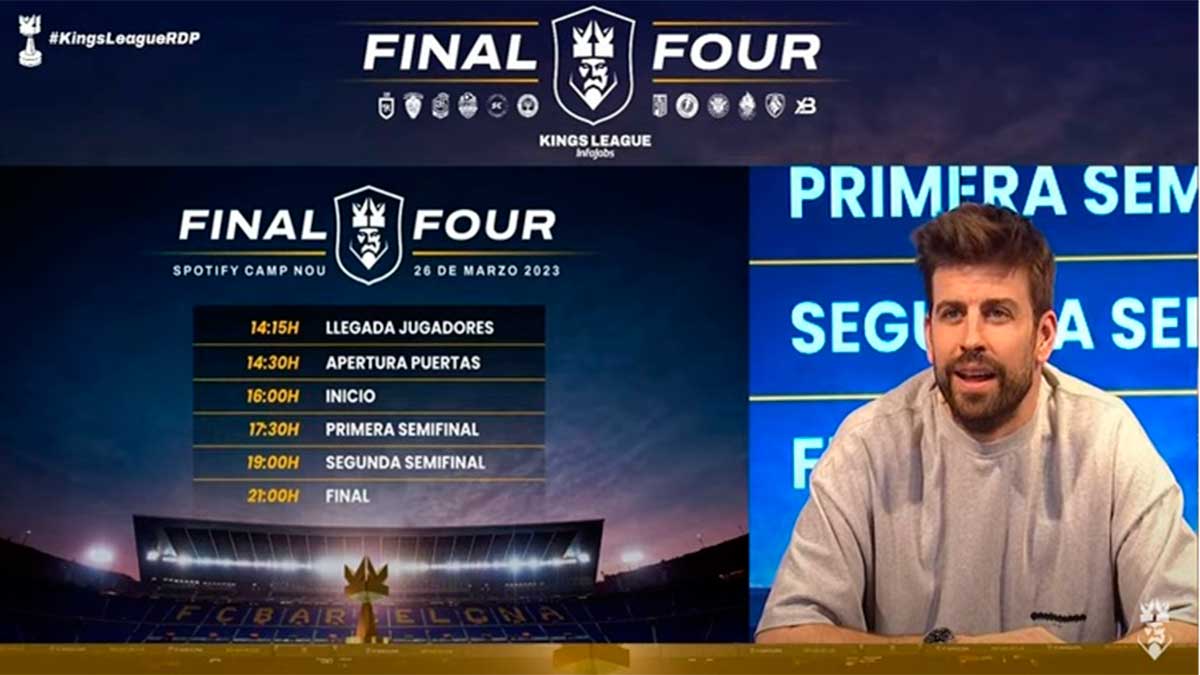 Kings League 2023: Cómo, cuándo y dónde ver en vivo el Final Four del evento que preside Gerard Piqué